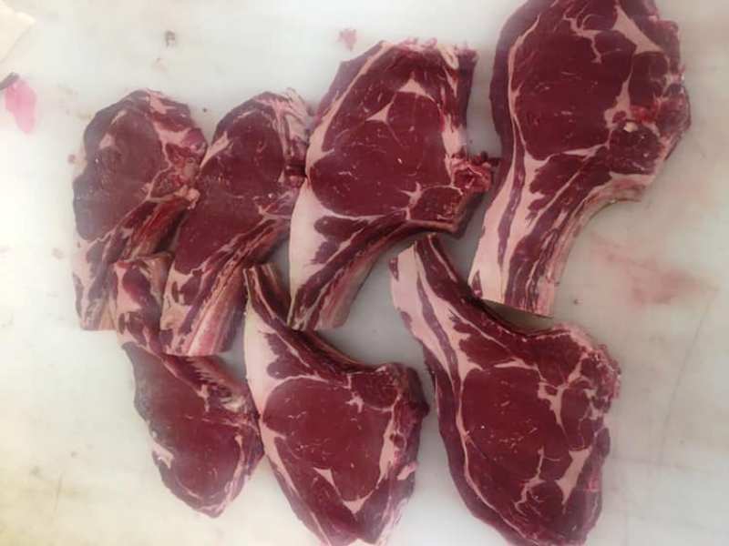 Côté de boeuf fermier Aubrac Elevage Rodier-Sartre
